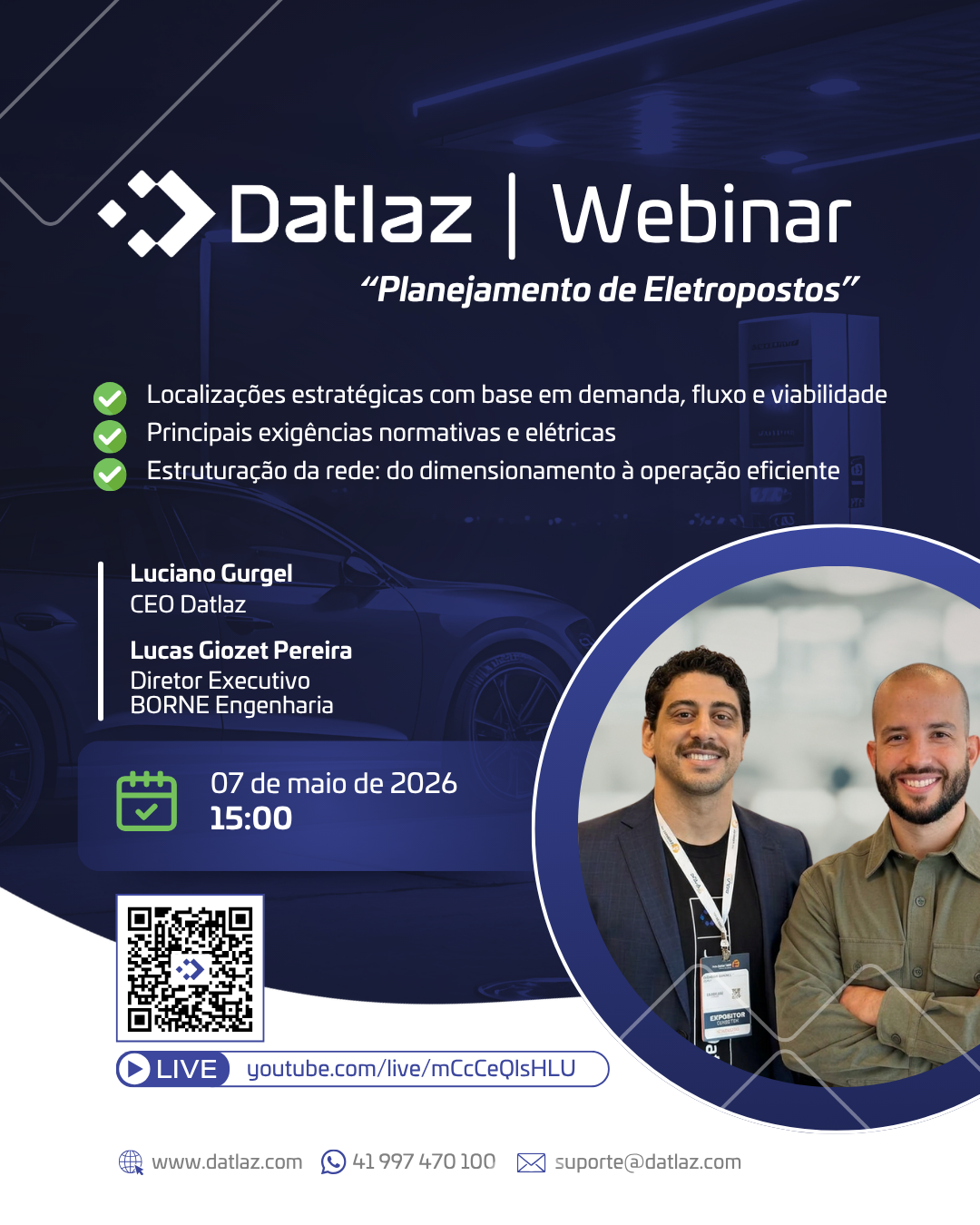 Semana Webinar - Planejamento de eletropostos